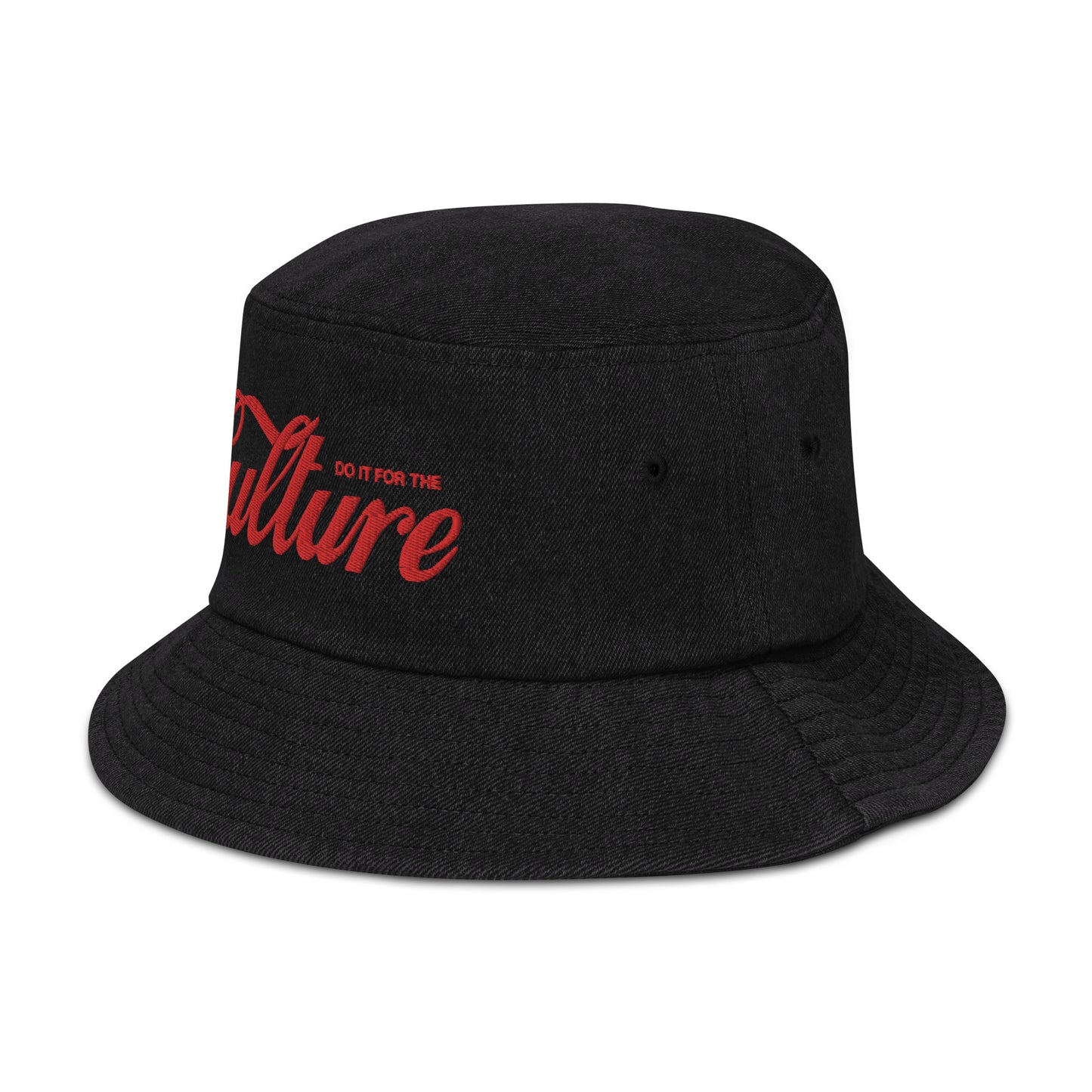 Do It For The Culture Denim Bucket Hat