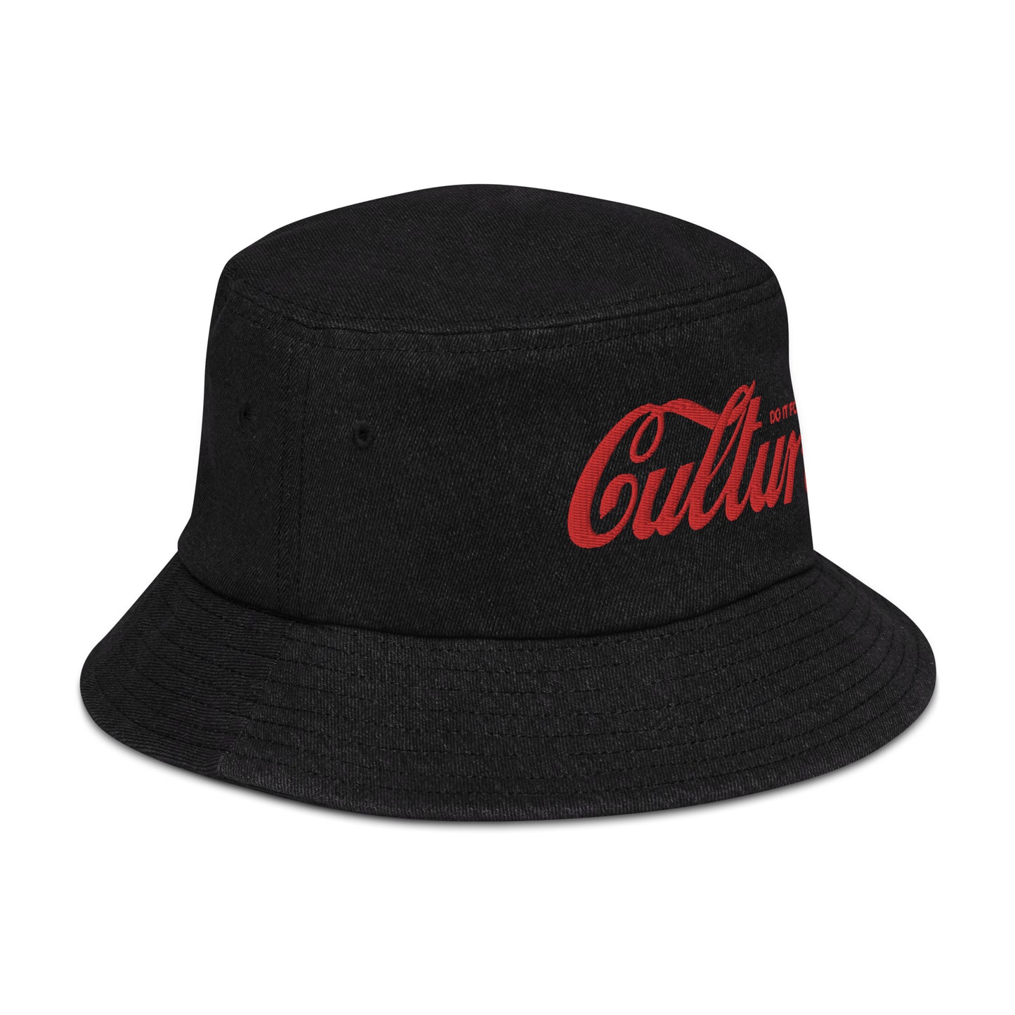 Do It For The Culture Denim Bucket Hat