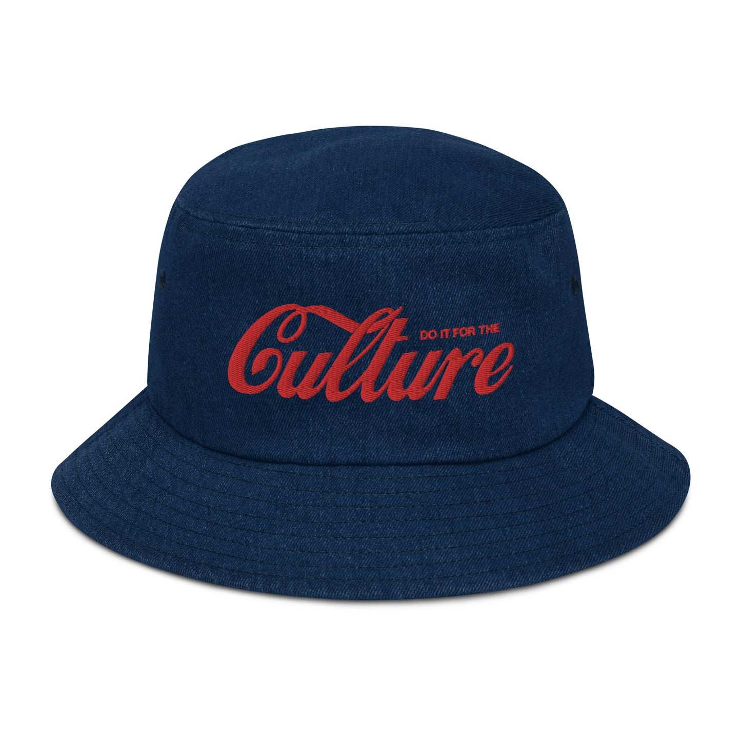 Do It For The Culture Denim Bucket Hat