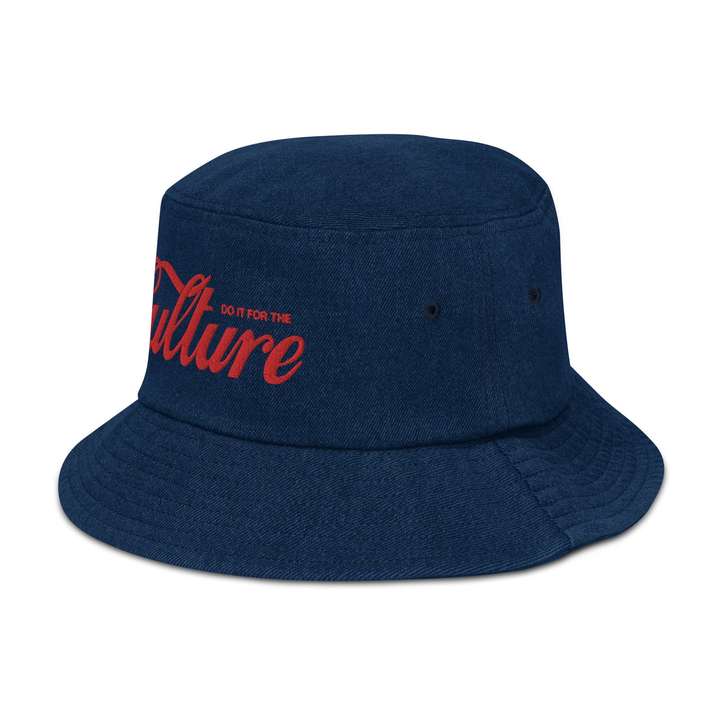 Do It For The Culture Denim Bucket Hat