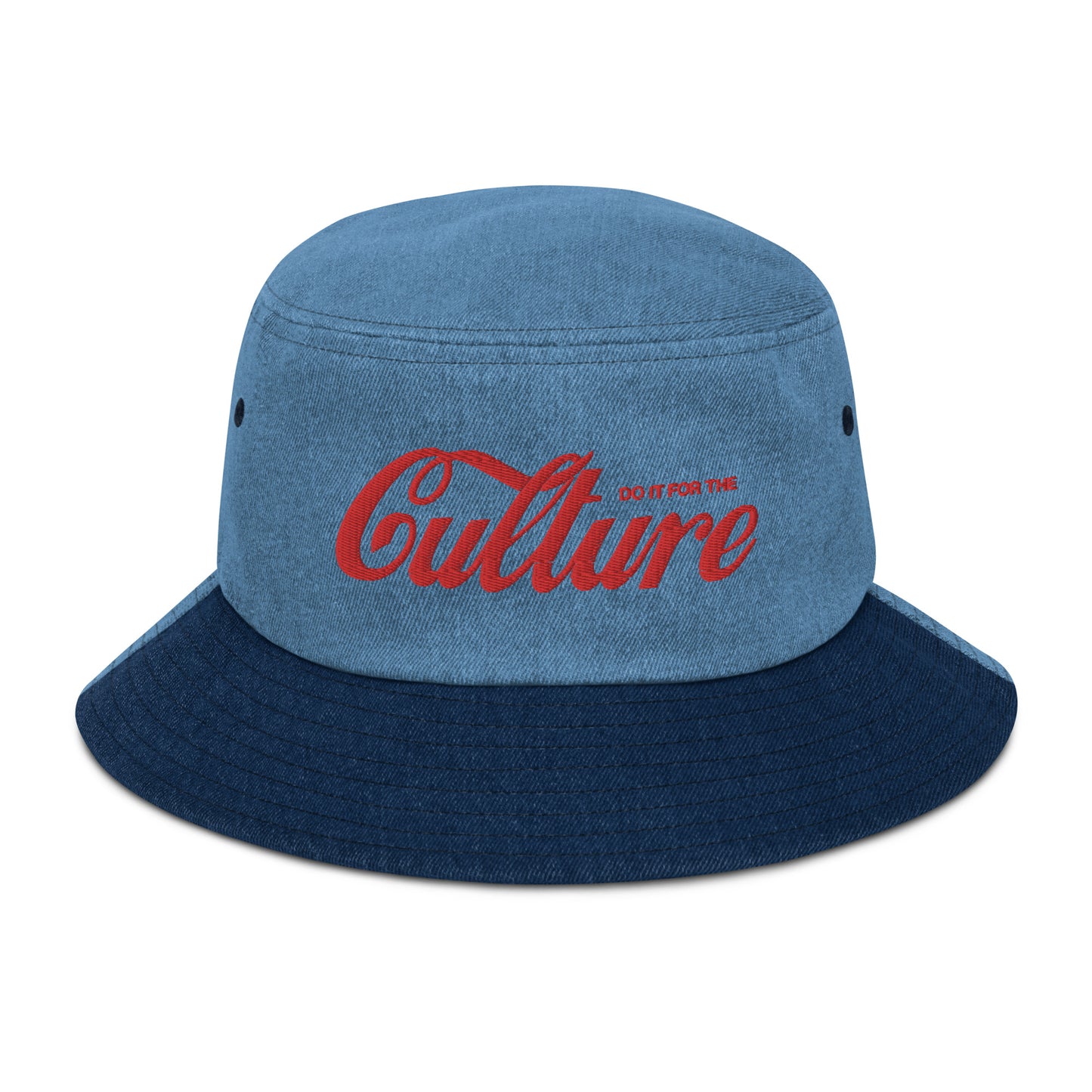 Do It For The Culture Denim Bucket Hat
