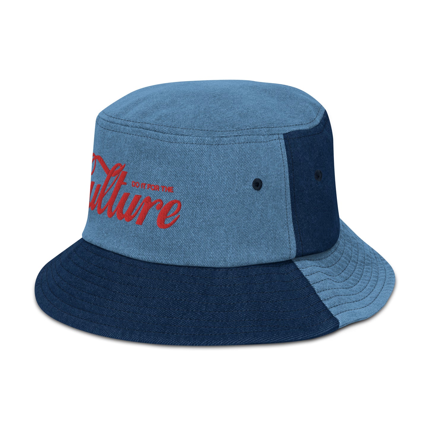 Do It For The Culture Denim Bucket Hat