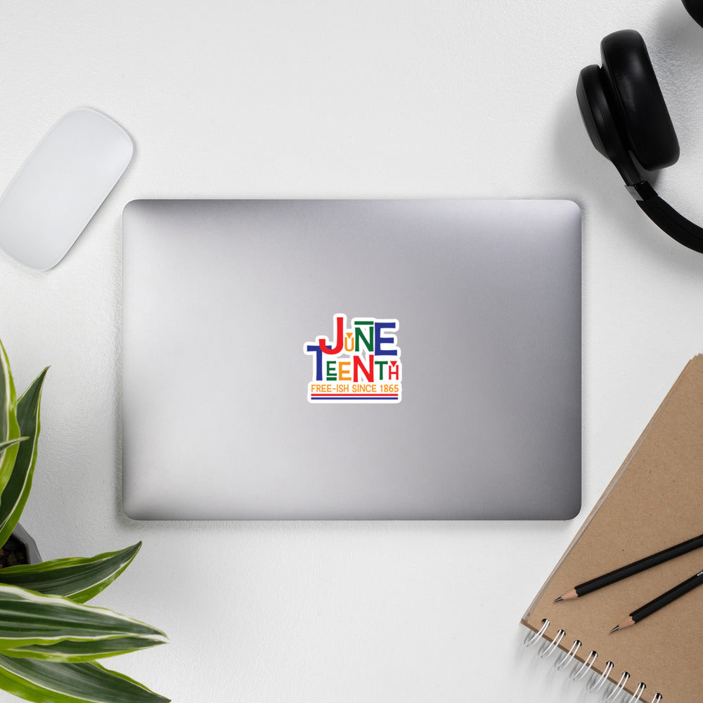 Juneteenth Bubble-free Stickers