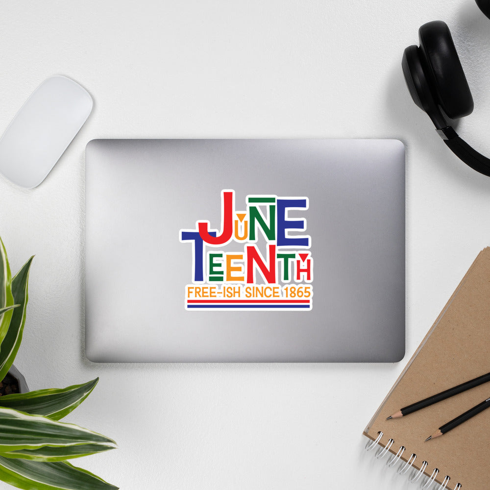 Juneteenth Bubble-free Stickers