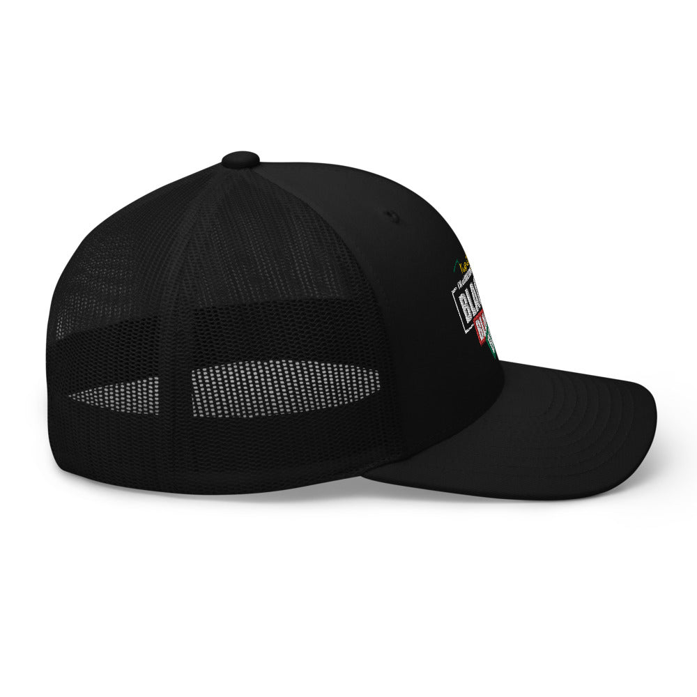 Juneteenth Black Black Trucker Hat