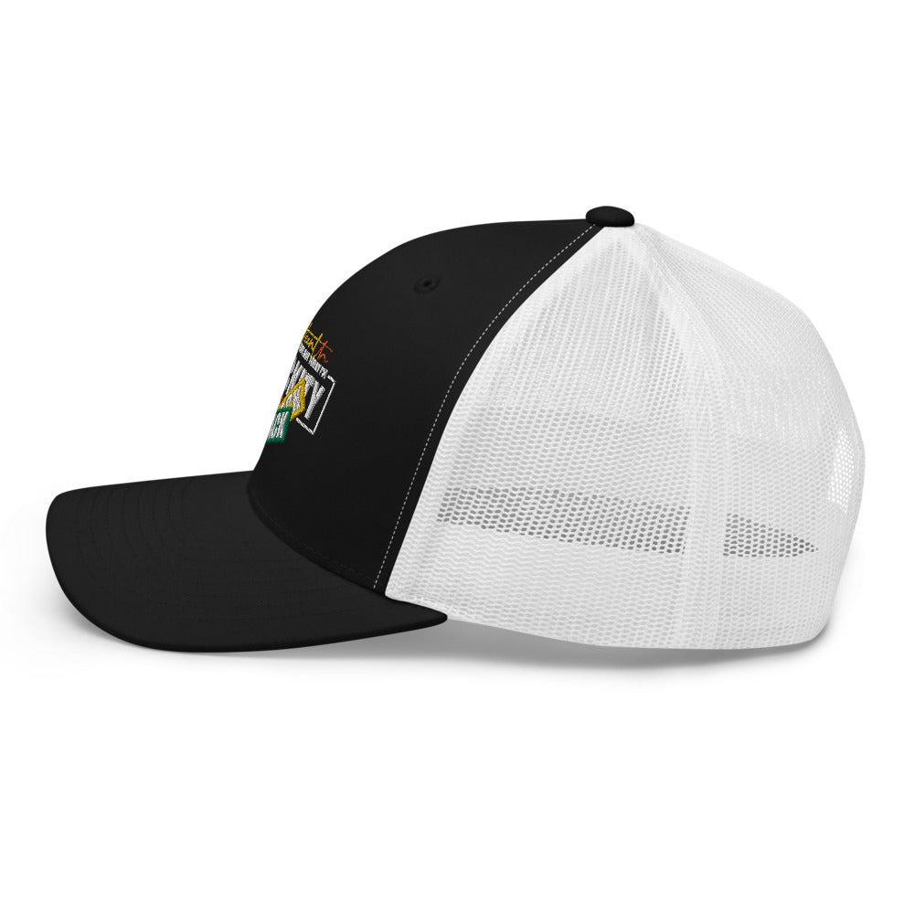 Juneteenth Black Black Trucker Hat