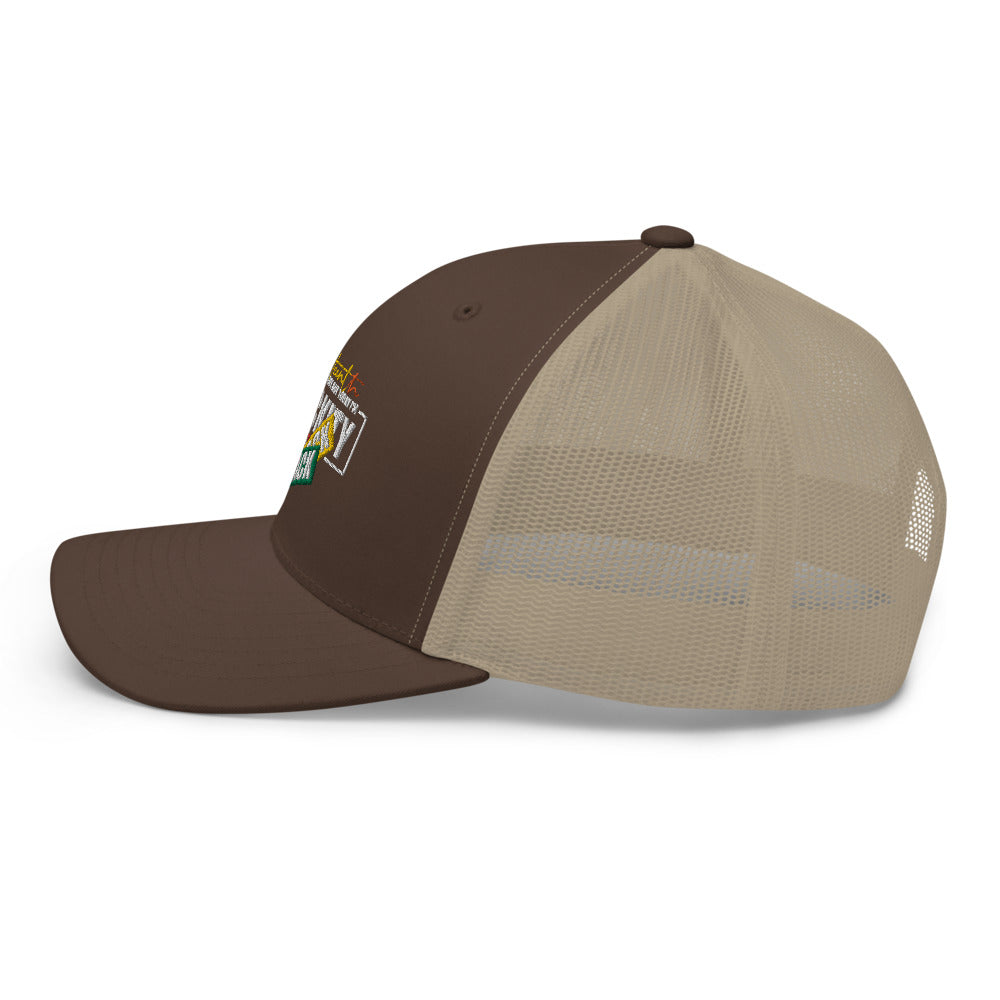 Juneteenth Black Black Trucker Hat