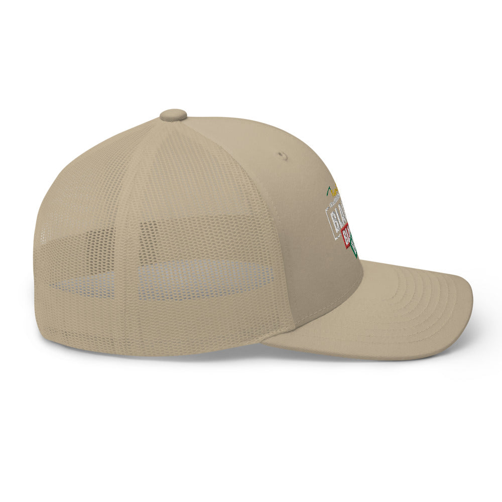 Juneteenth Black Black Trucker Hat