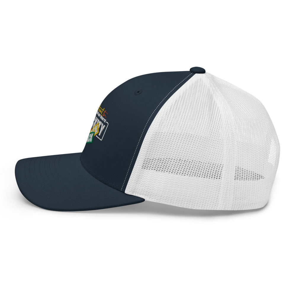 Juneteenth Black Black Trucker Hat