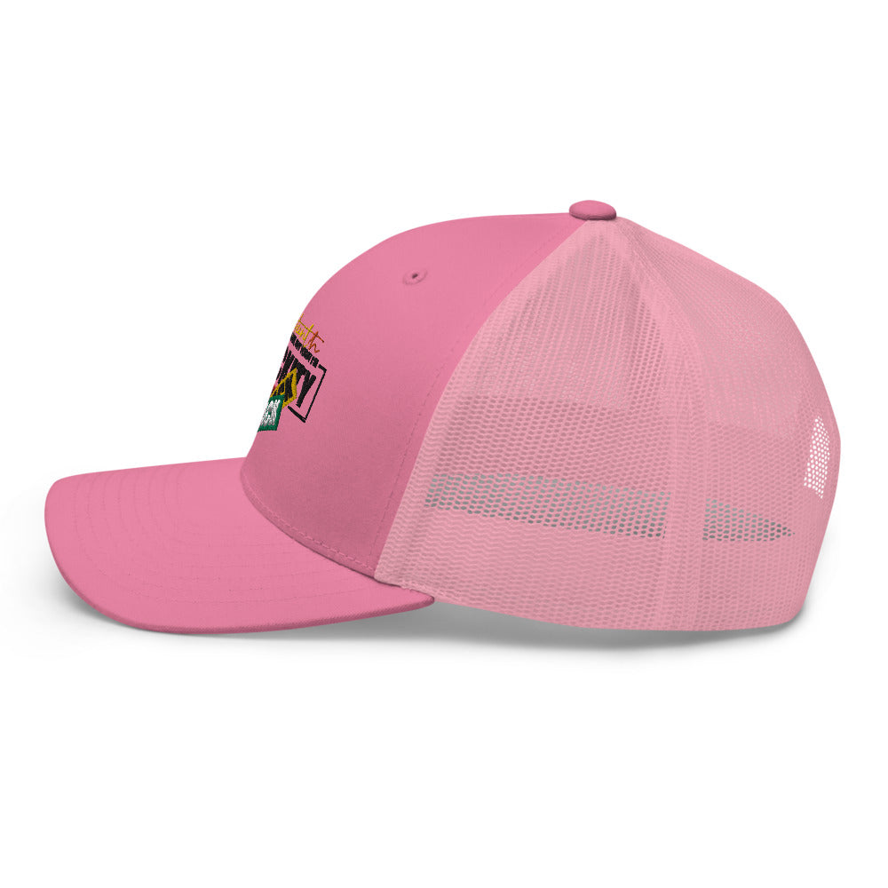 Juneteenth Black Black Trucker Hat