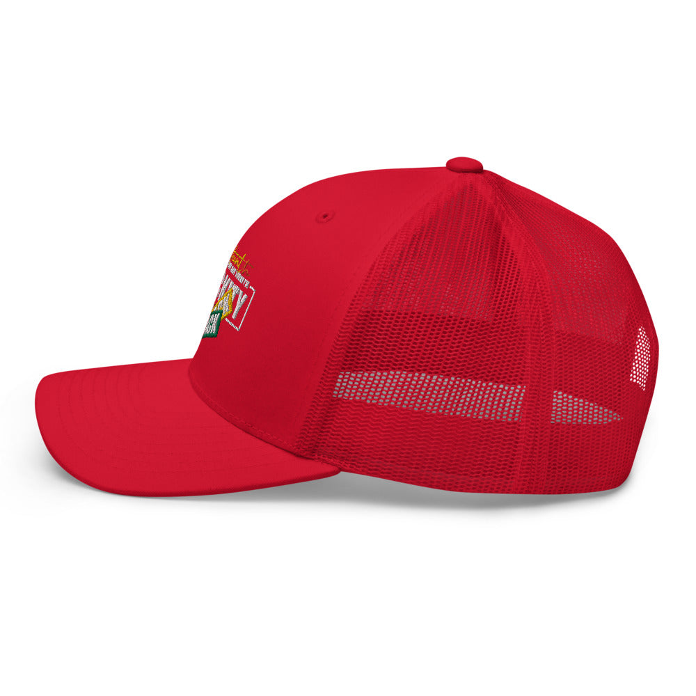 Juneteenth Black Black Trucker Hat