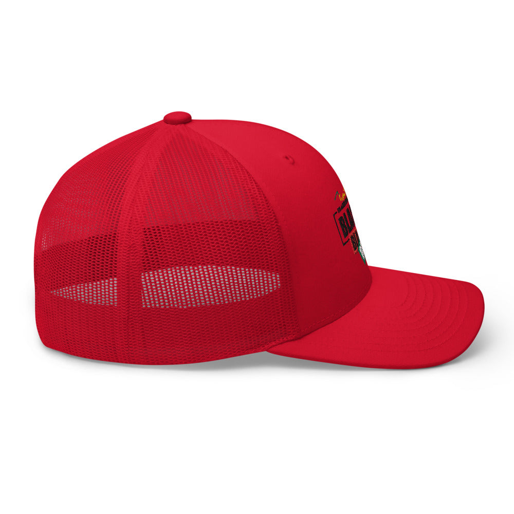 Juneteenth Black Black Trucker Hat