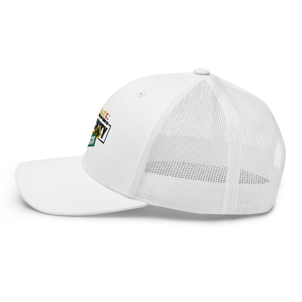 Juneteenth Black Black Trucker Hat