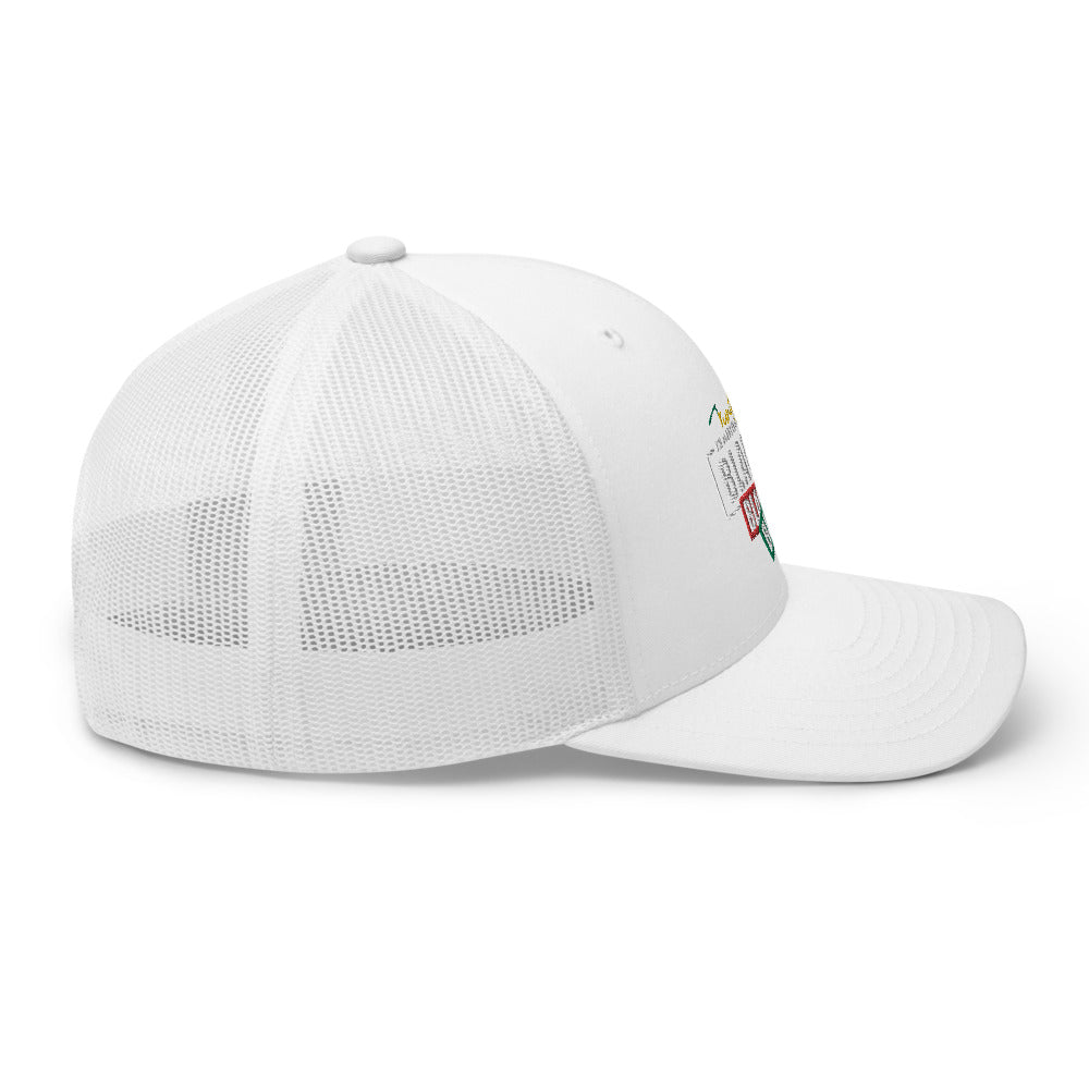 Juneteenth Black Black Trucker Hat