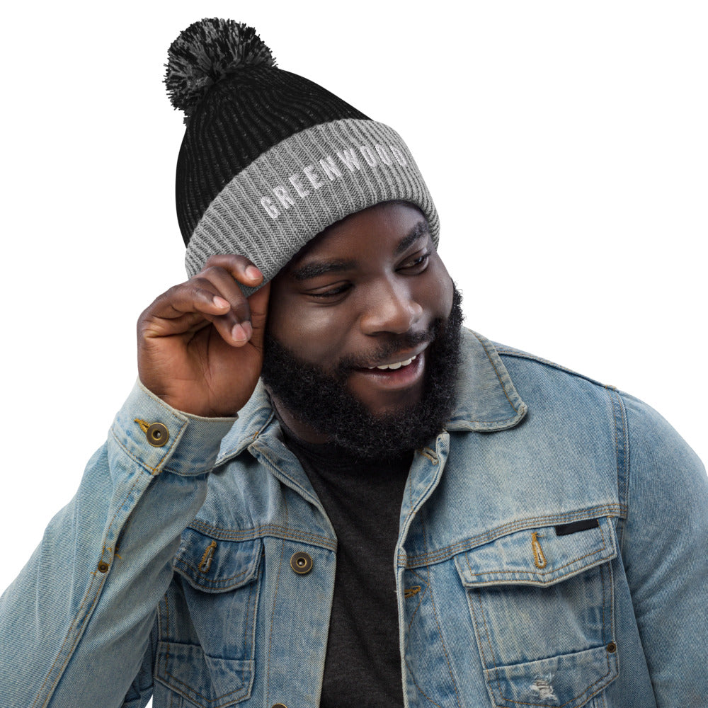 Greenwood Pom-Pom Beanie