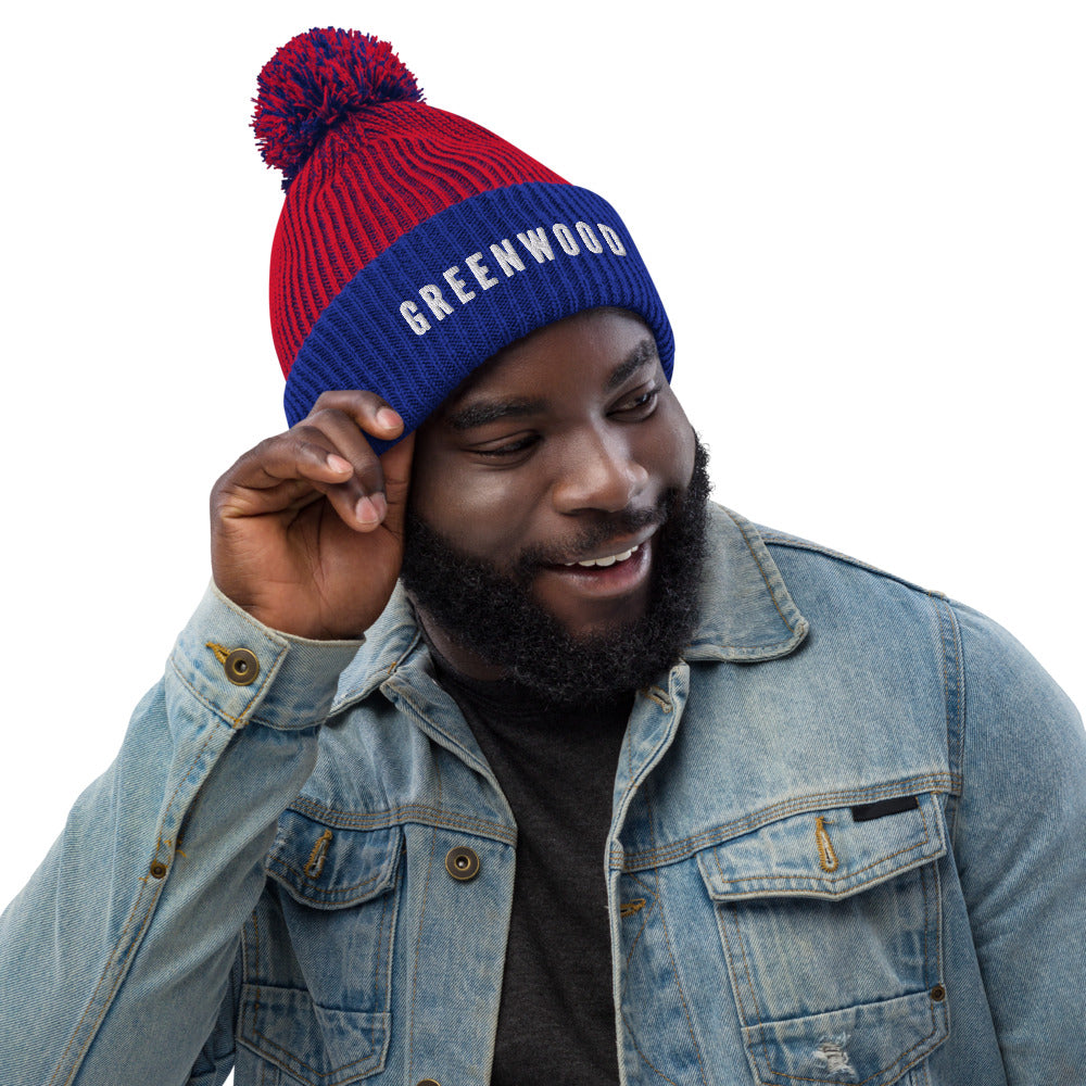 Greenwood Pom-Pom Beanie