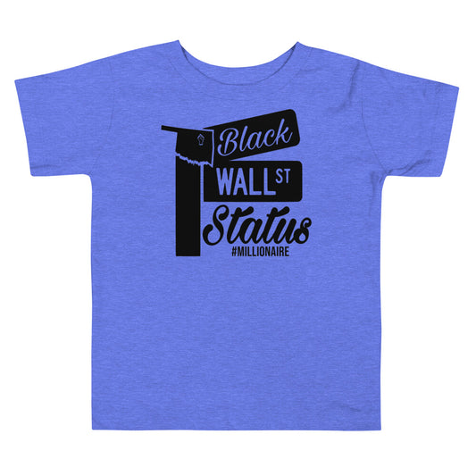 Black Wall Street Status Premium Soft Toddler Tee