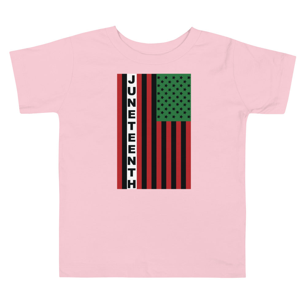Juneteenth Flag Premium Soft Unisex Toddler Tee