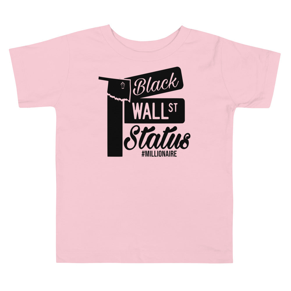Black Wall Street Status Premium Soft Toddler Tee