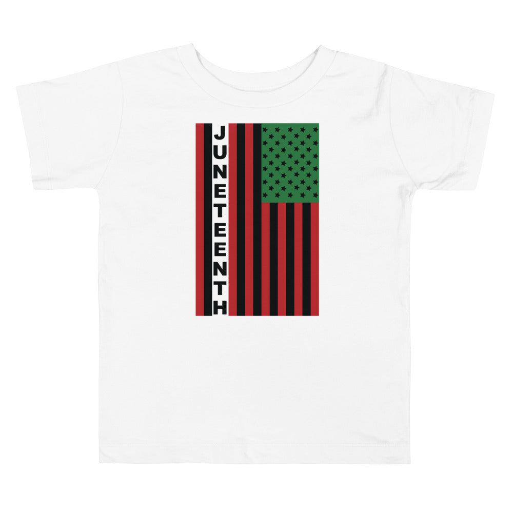 Juneteenth Flag Premium Soft Unisex Toddler Tee