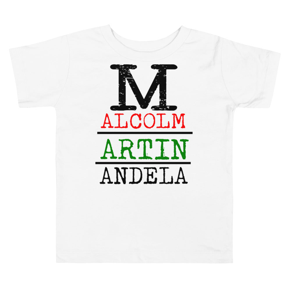 Malcolm Martin Mandela Premium Soft Toddler Tee