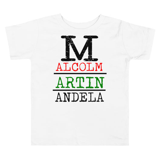 Malcolm Martin Mandela Premium Soft Toddler Tee