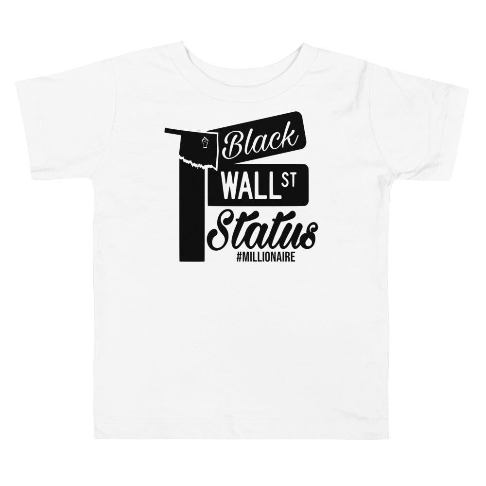 Black Wall Street Status Premium Soft Toddler Tee