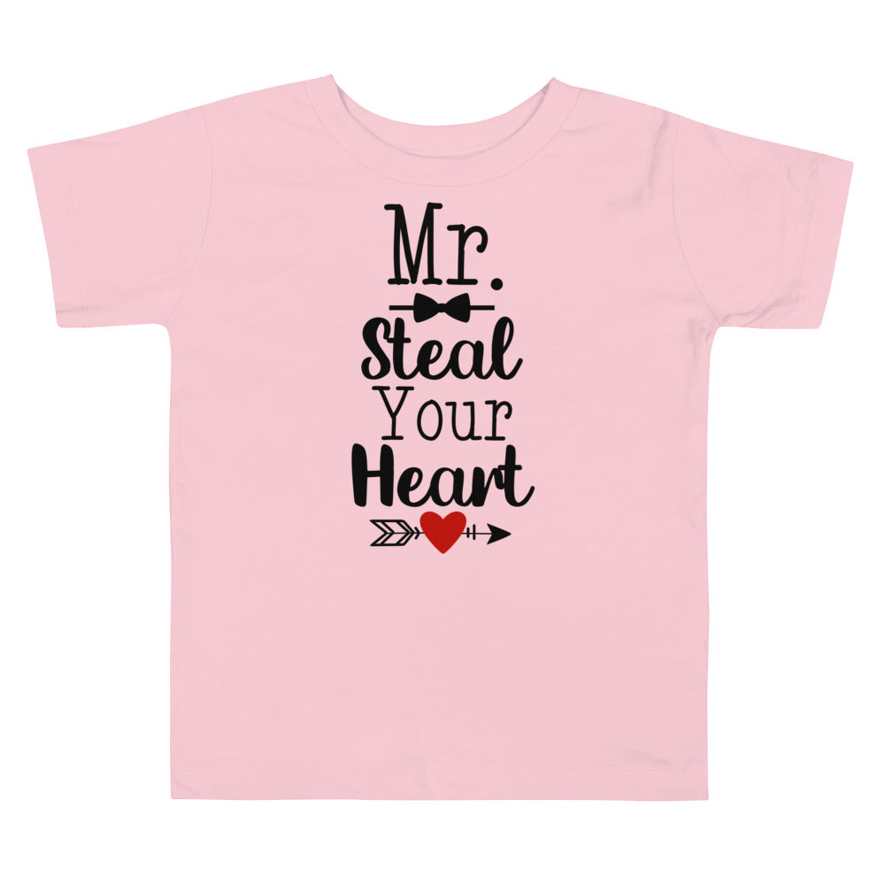 Mr. Steal Your Heart Premium Soft Toddler Tee