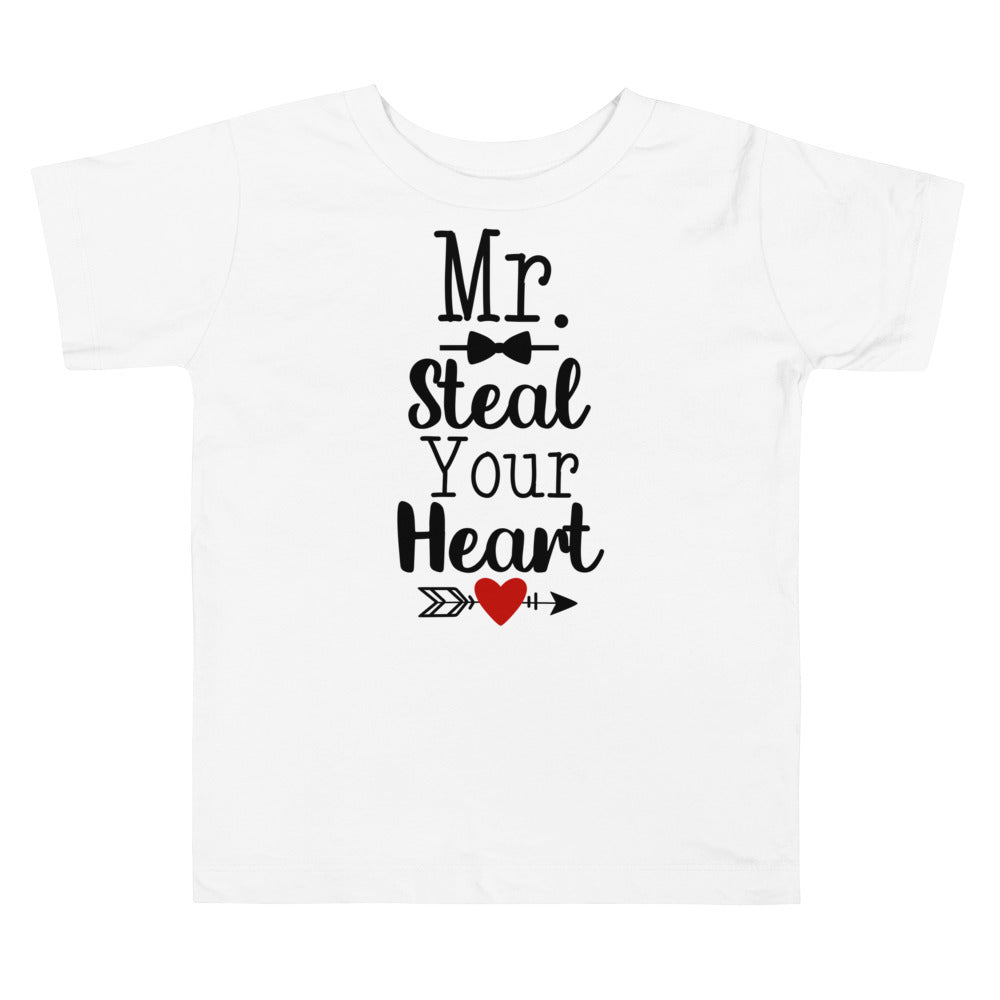 Mr. Steal Your Heart Premium Soft Toddler Tee