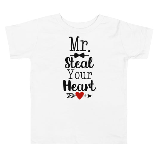 Mr. Steal Your Heart Premium Soft Toddler Tee