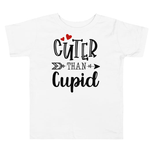 Cuter Than Cupid Premium Soft Toddler Tee