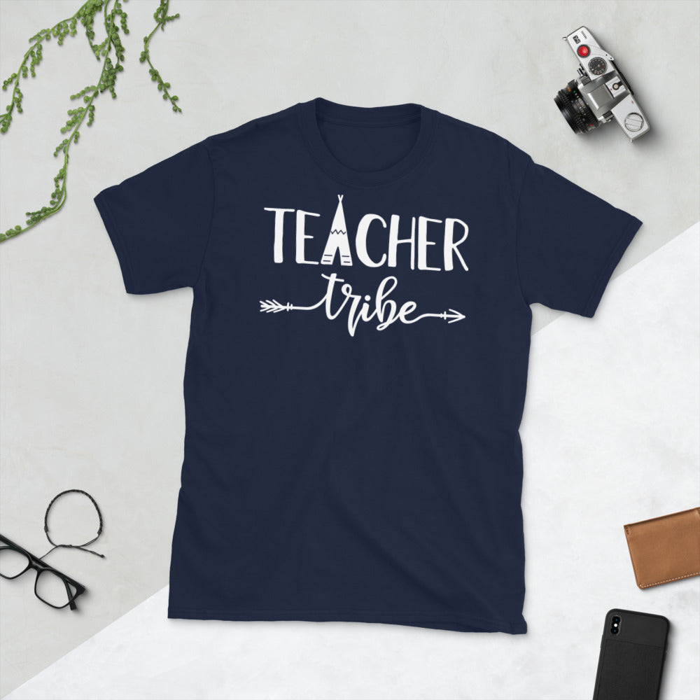 Teacher Tribe Softstyle Unisex Tee