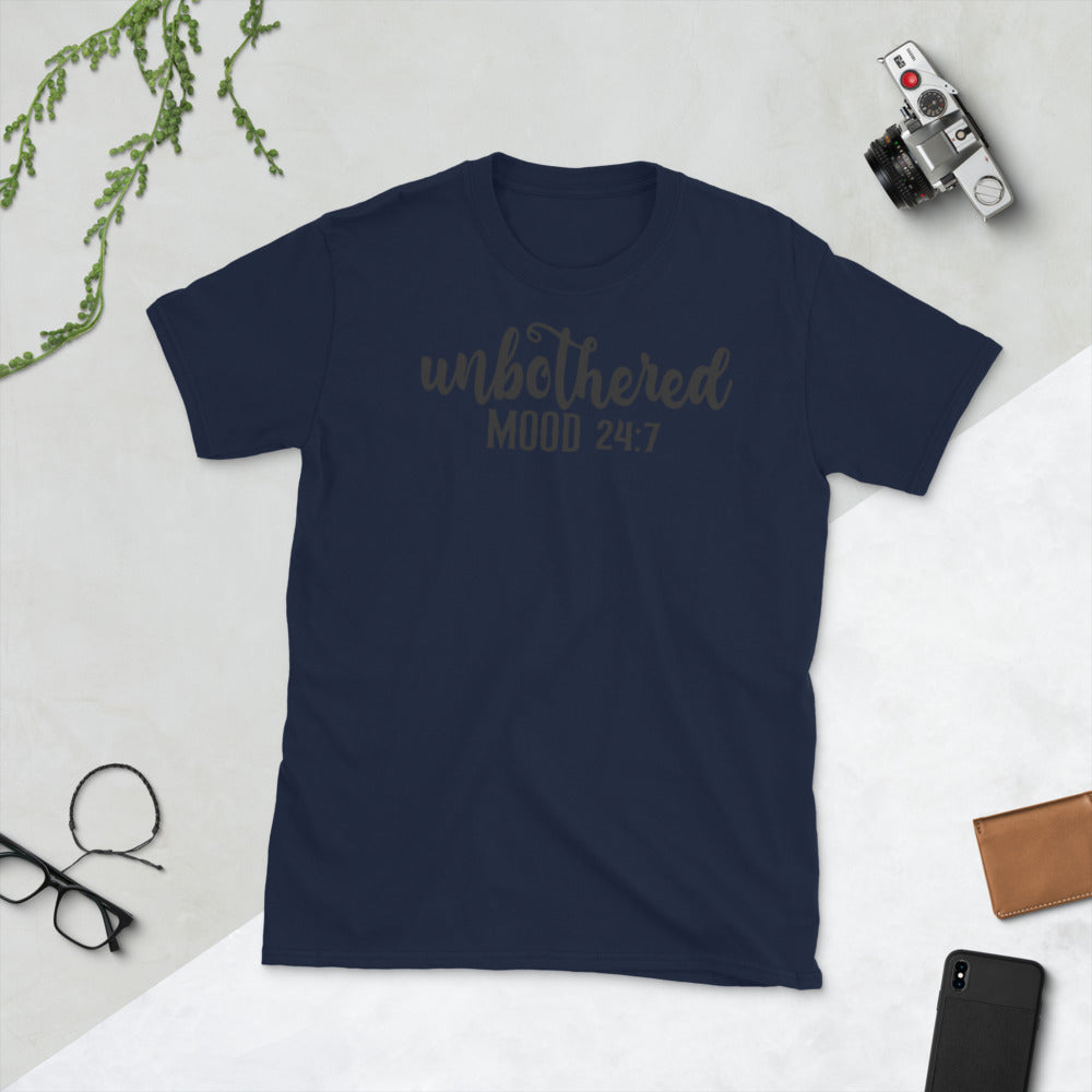 Unbothered Mood 24:7 Adult Unisex Tee