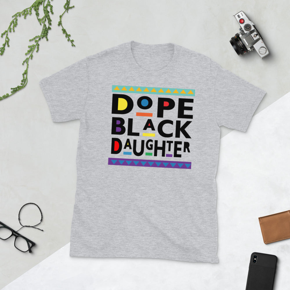 Dope Black Daughter Softstyle Unisex Tee