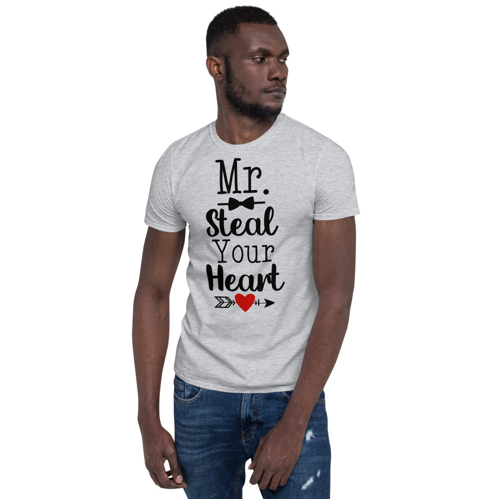 Mr. Steal Your Heart Softstyle Unisex Tee