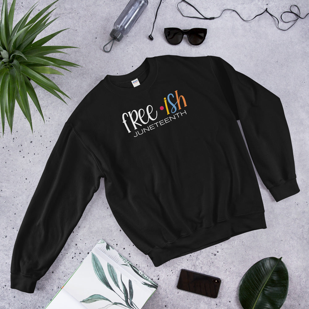 Free-ish Juneteenth Softstyle Unisex Sweatshirt