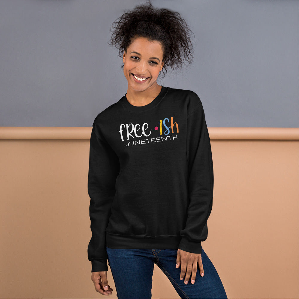 Free-ish Juneteenth Softstyle Unisex Sweatshirt