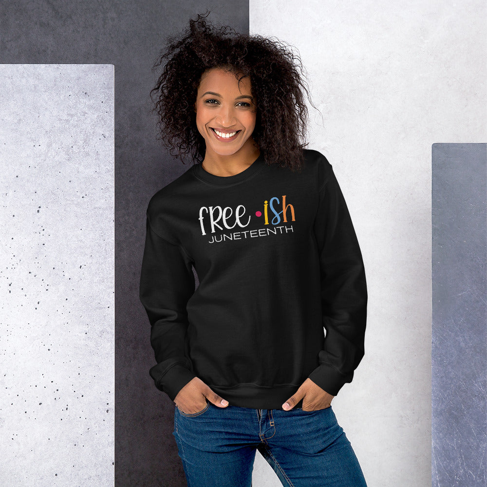Free-ish Juneteenth Softstyle Unisex Sweatshirt