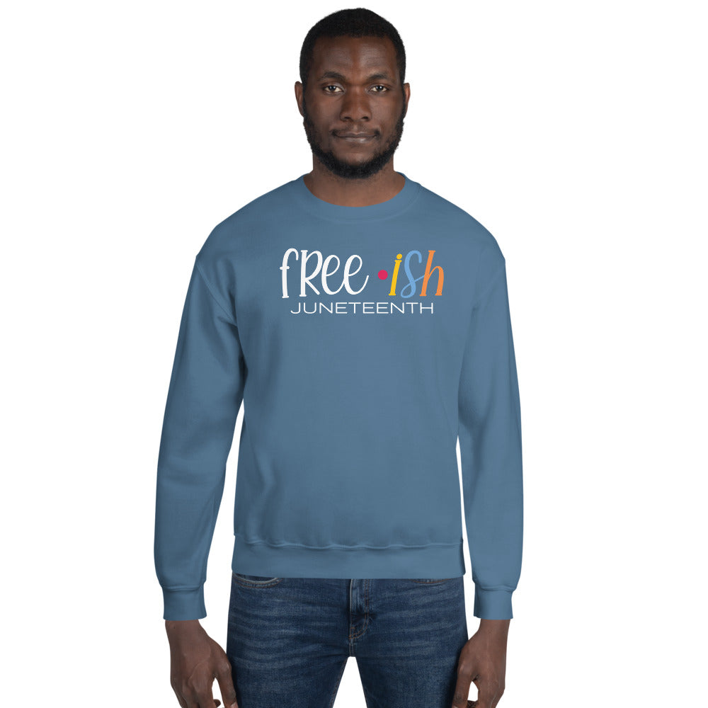 Free-ish Juneteenth Softstyle Unisex Sweatshirt