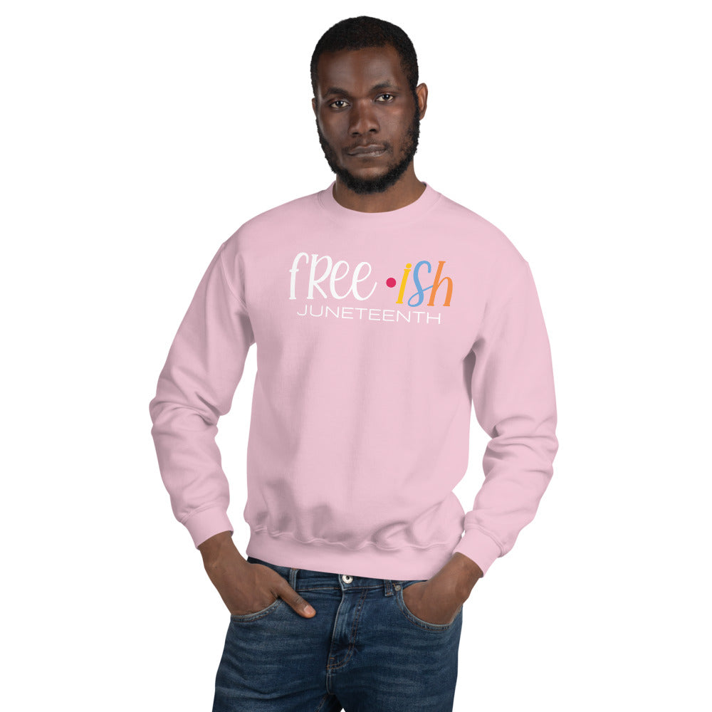 Free-ish Juneteenth Softstyle Unisex Sweatshirt