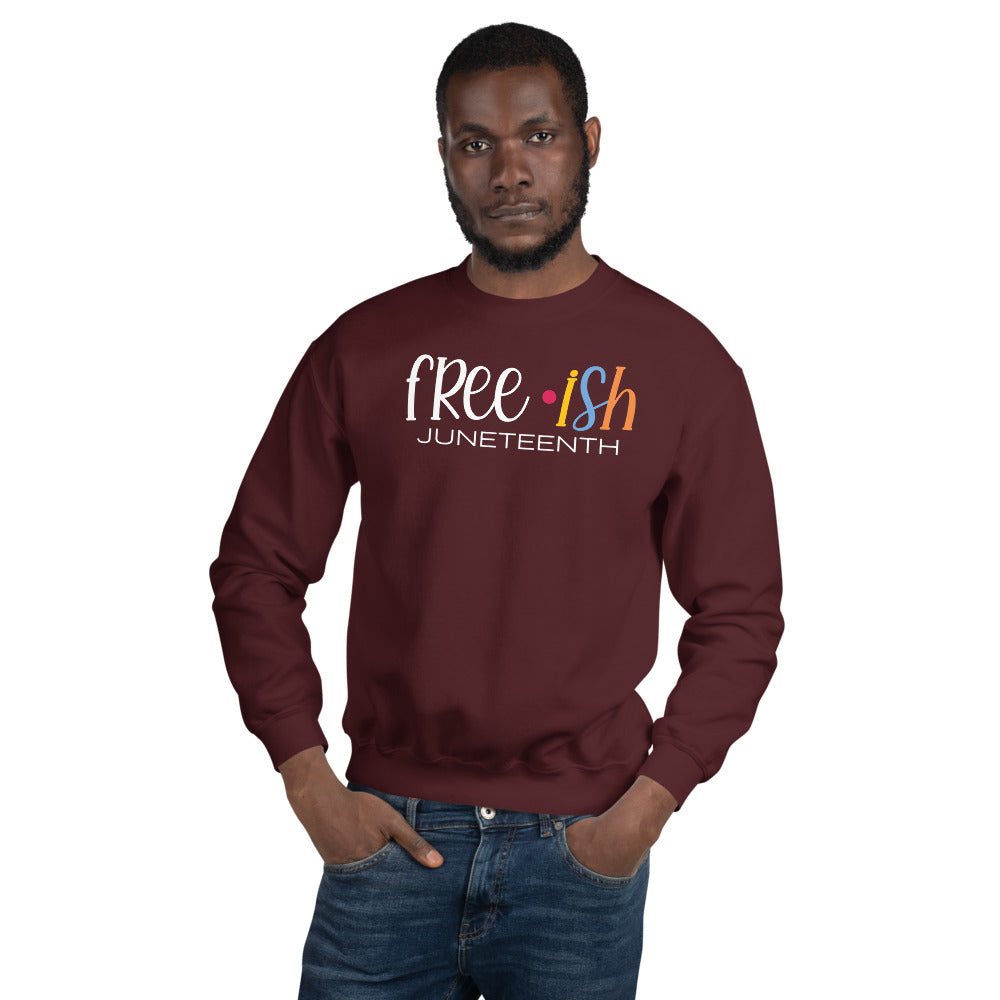 Free-ish Juneteenth Softstyle Unisex Sweatshirt