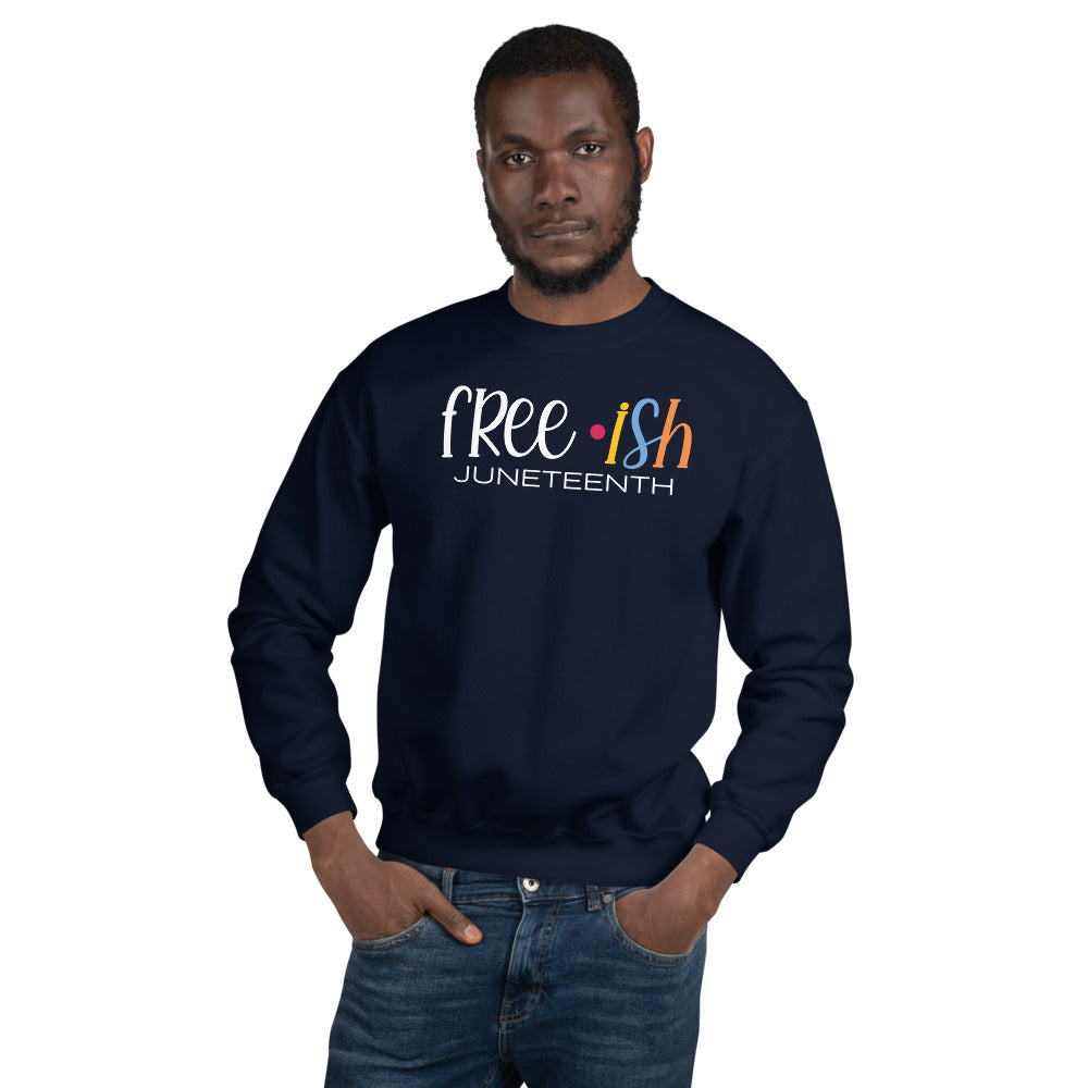 Free-ish Juneteenth Softstyle Unisex Sweatshirt