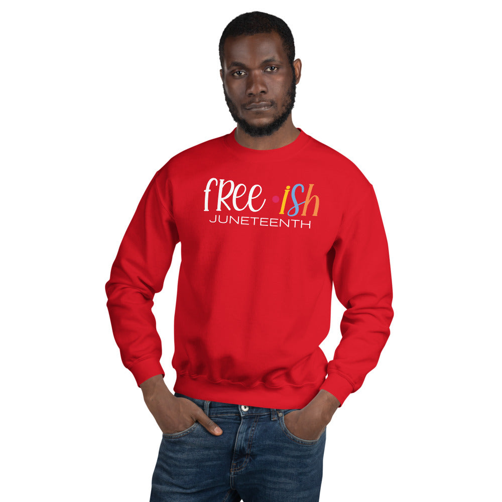 Free-ish Juneteenth Softstyle Unisex Sweatshirt