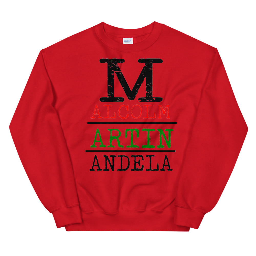 Malcolm Martin Mandela Softstyle Unisex Sweatshirt