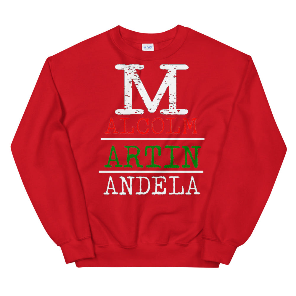 Malcolm Martin Mandela Softstyle Unisex Sweatshirt