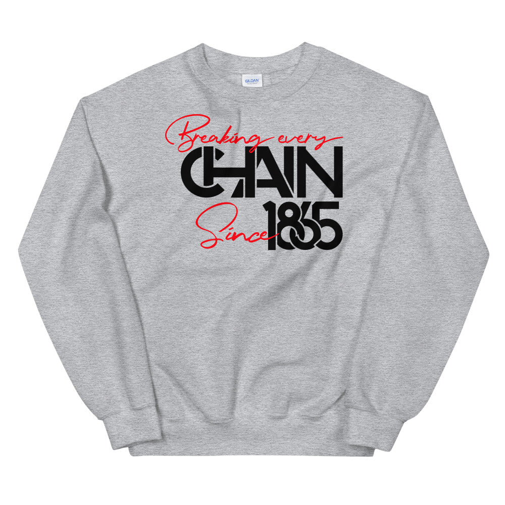 Breaking Every Chain Unisex Sweatshirt