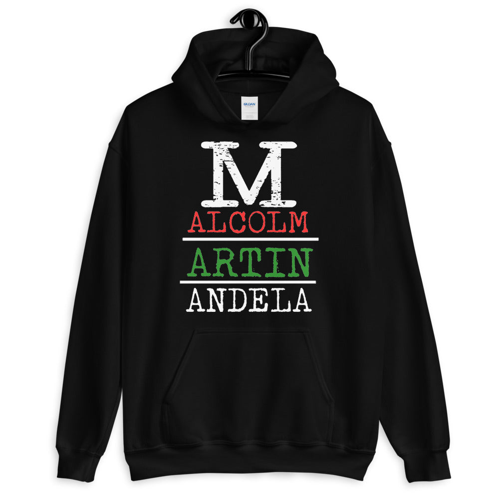 Malcolm Martin Mandela Softstyle Unisex Hoodie