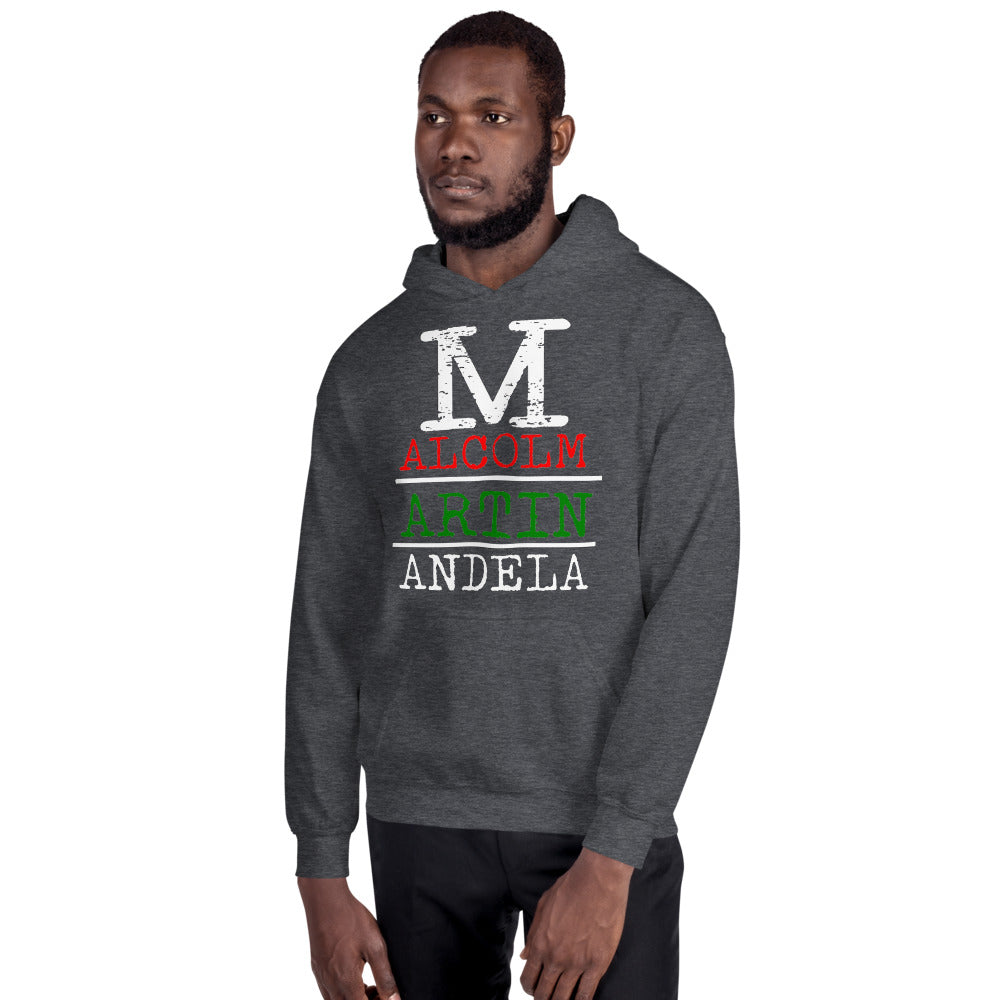 Malcolm Martin Mandela Softstyle Unisex Hoodie