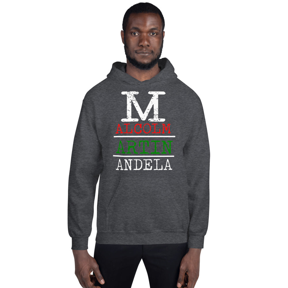 Malcolm Martin Mandela Softstyle Unisex Hoodie