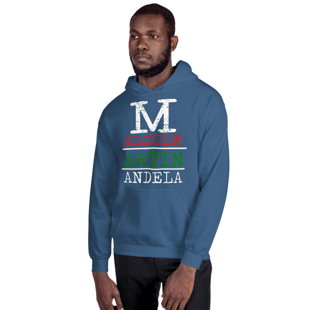 Malcolm Martin Mandela Softstyle Unisex Hoodie